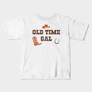 Old Time Gal Kids T-Shirt